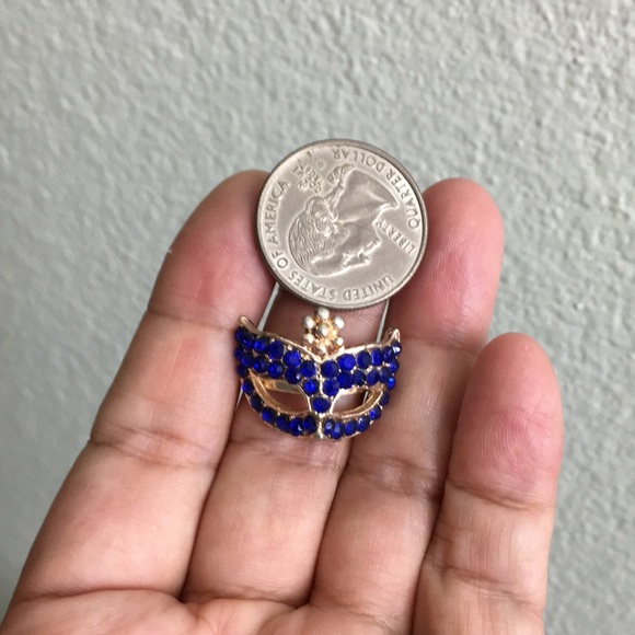 🖤Vtg Venetian mask design ring - Picture 11 of 13